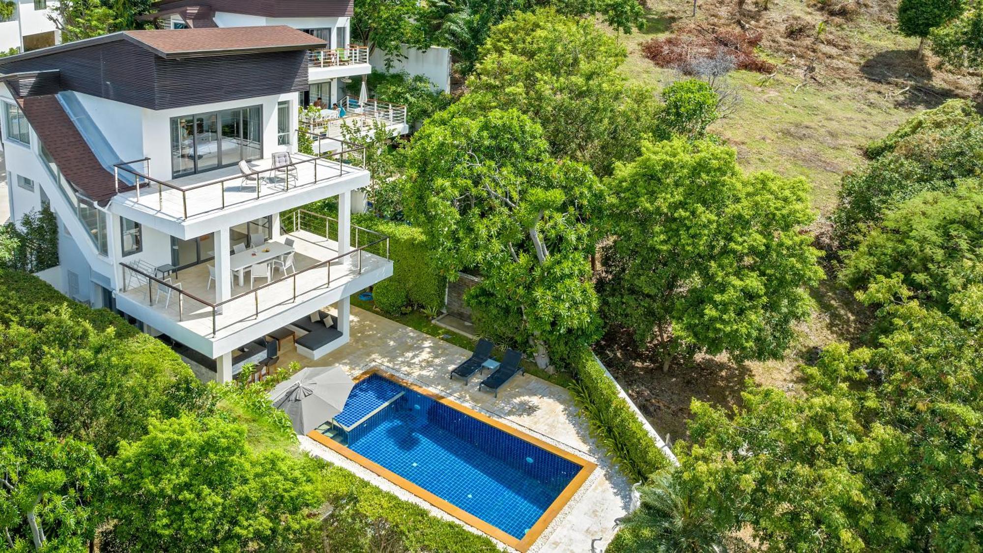 3 Bedroom Luxury 5 Star Seaview Villa Esprit Sdv087-By Samui Dream Villas Банграк-Біч Екстер'єр фото