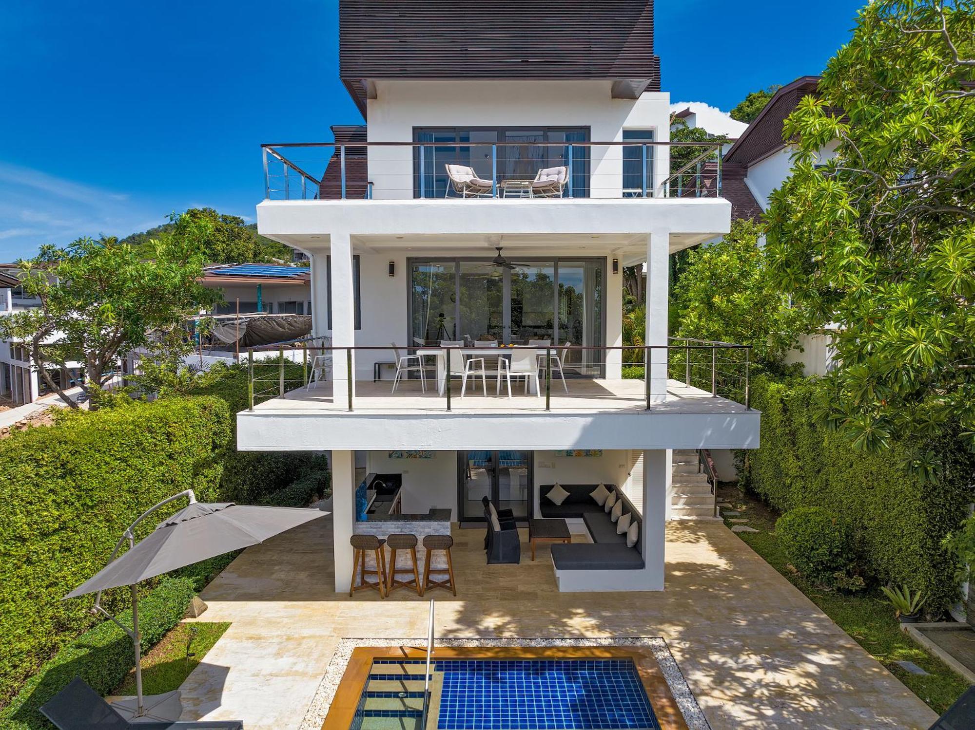 3 Bedroom Luxury 5 Star Seaview Villa Esprit Sdv087-By Samui Dream Villas Банграк-Біч Екстер'єр фото